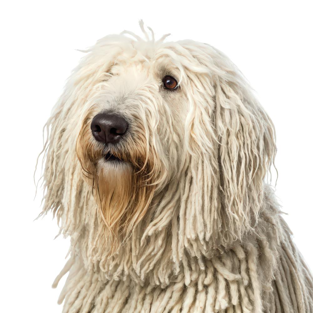 Komondor Hund Porträt