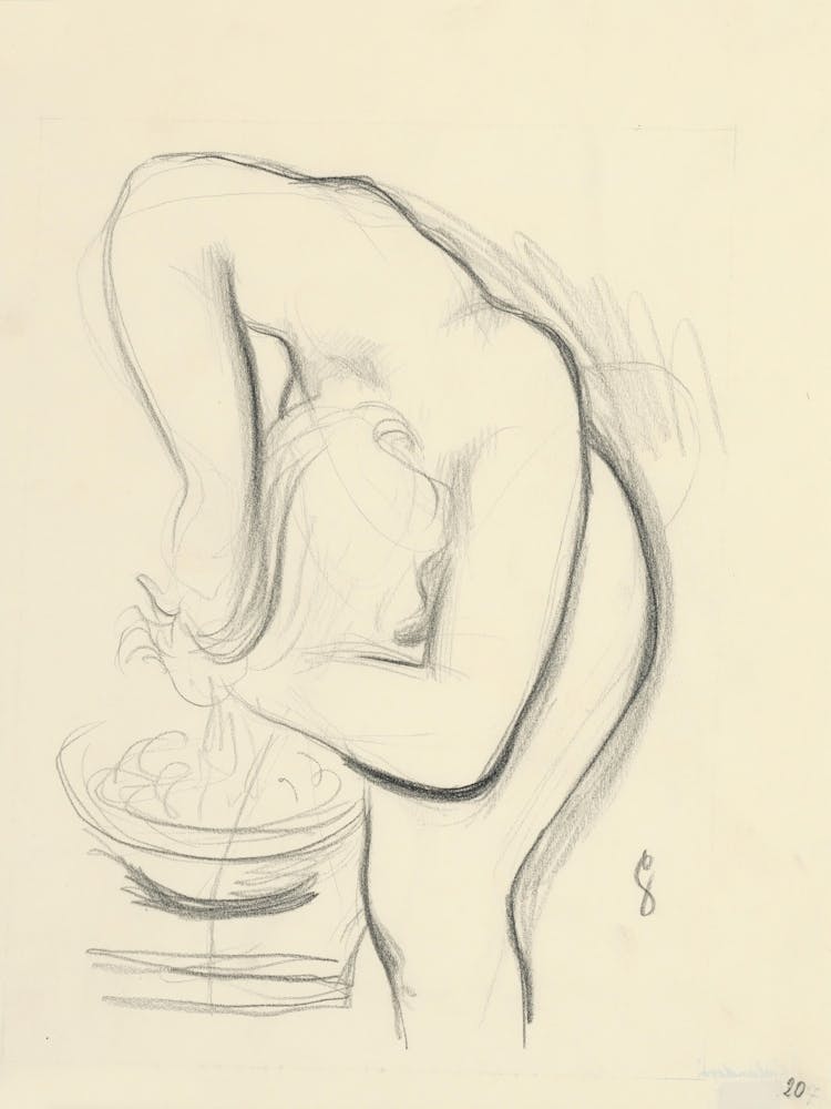 Hair Washing, Mikuláš Galanda