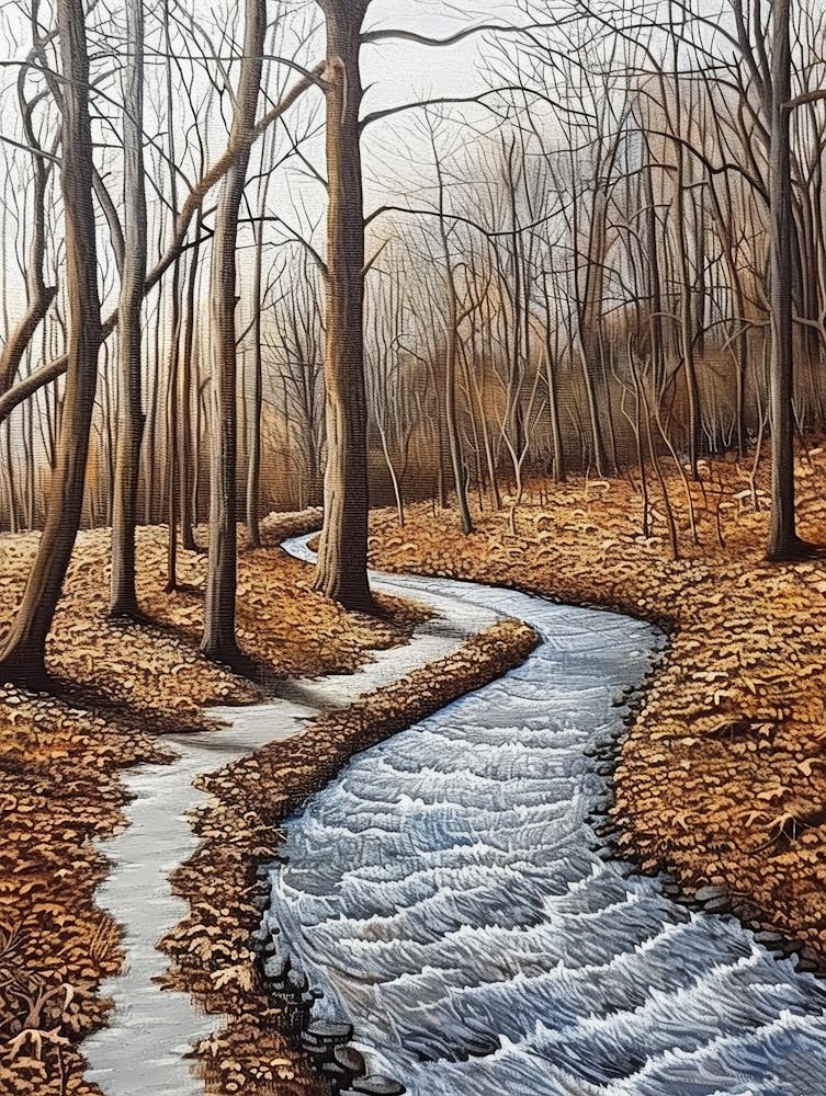 Stream In The Woods 4