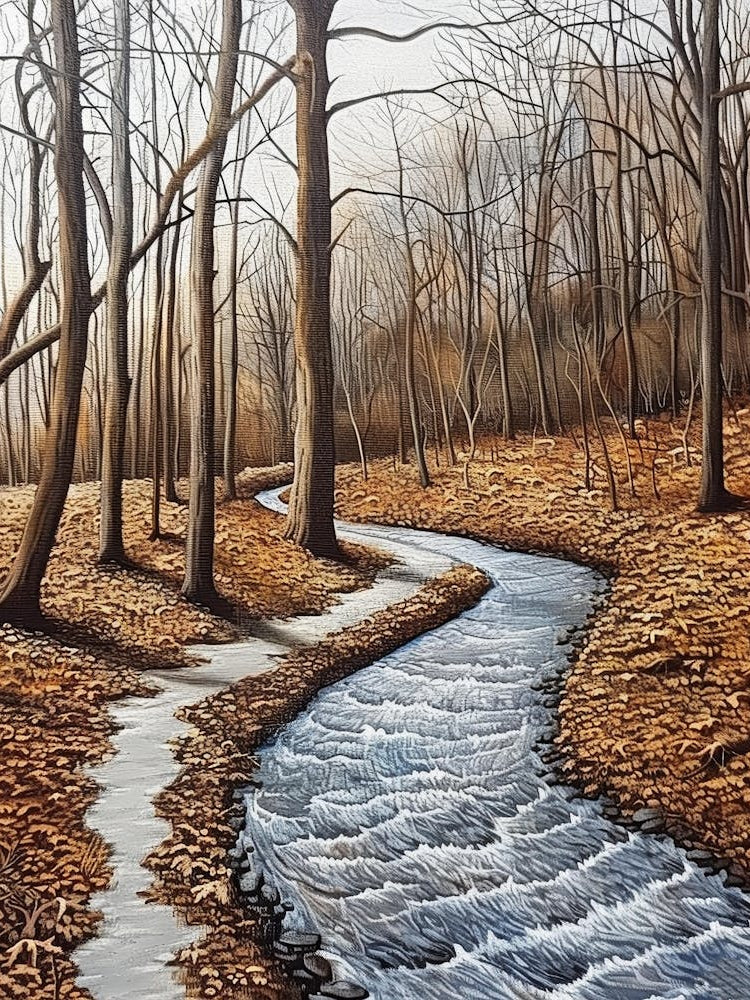 Stream In The Woods 4