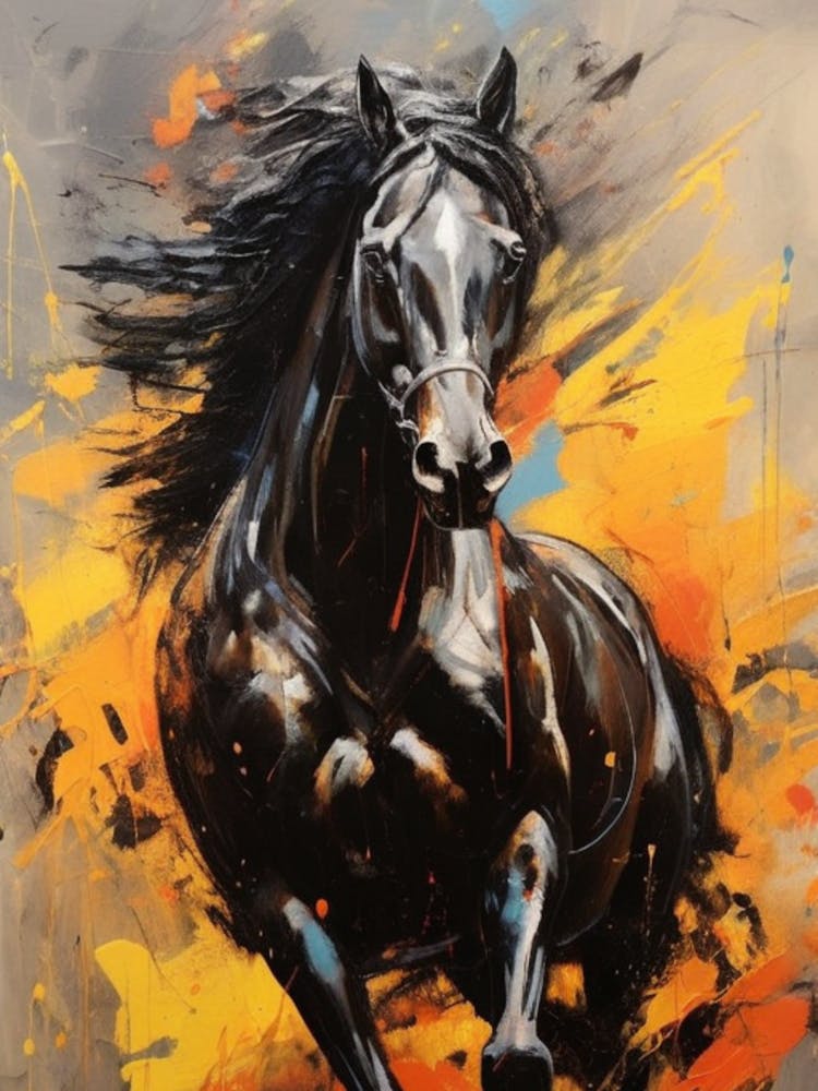 Horse Running