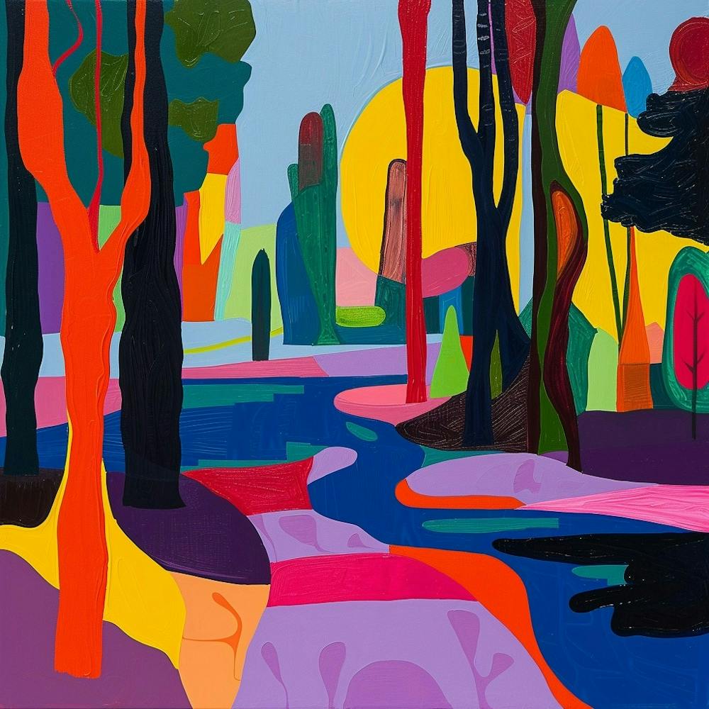 Abstract Park Collection Lumphini Park Bangkok Thailand 2