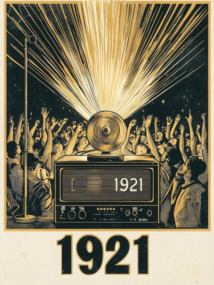 Aihrgdesign A Vintage Poster Celebrating The First Radio Spor 02cddc49 989f 43ff 8bd2 Ea71b65f8a97 3