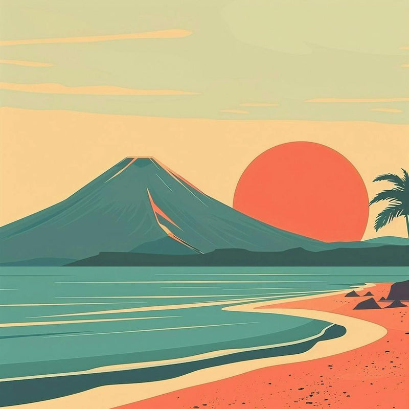 Sunset At The Beach 1