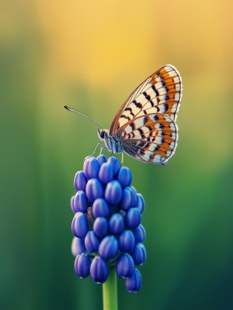 Butterfly On A Flower 2