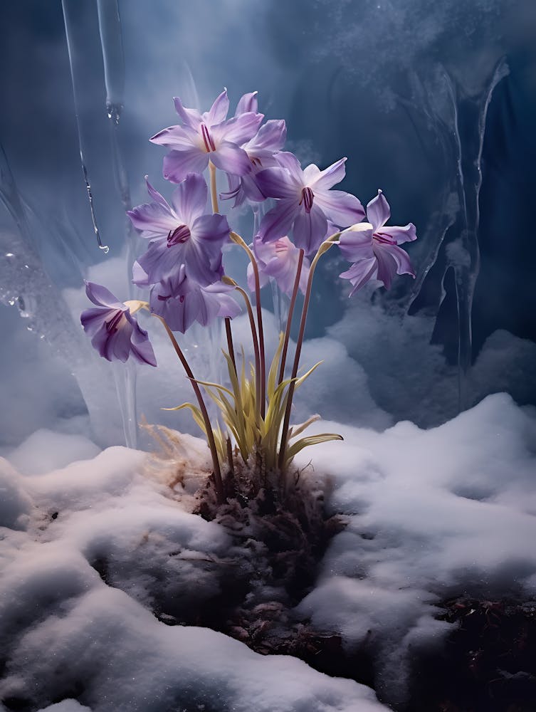 Schöne Winterblumen 38