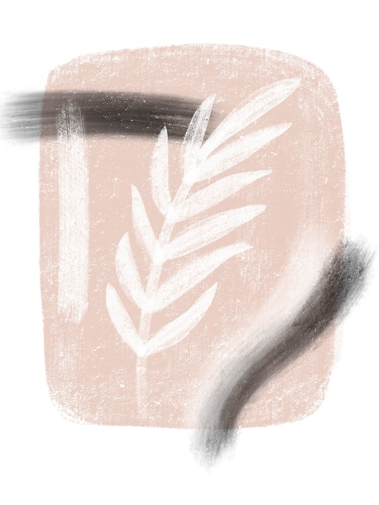 Dalia Chalk White Leaf