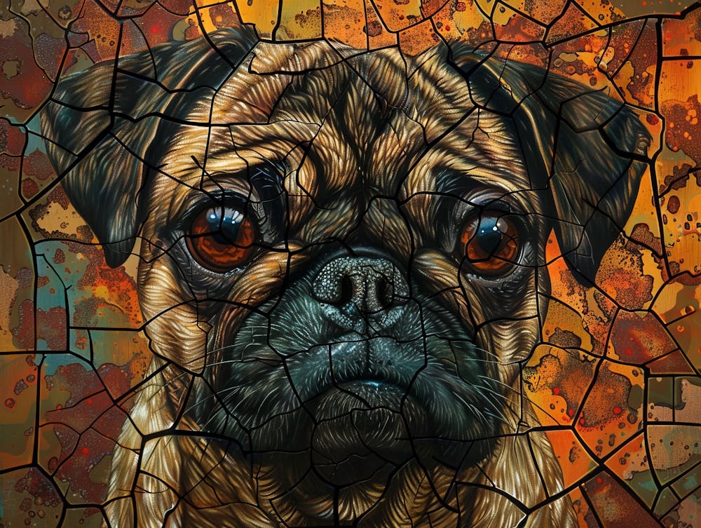 Pug Fine Art Portrait 2