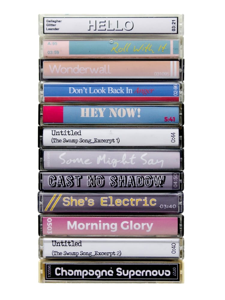 Oasis - Morning Glory- Cassette Print Music Poster