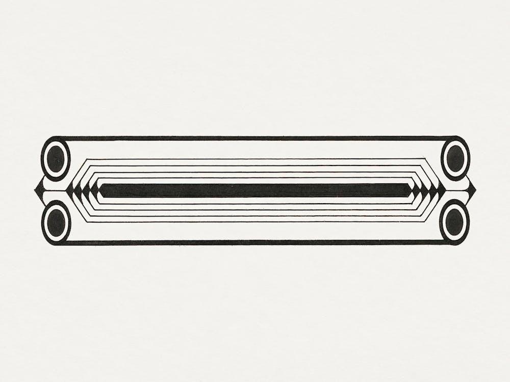 Ornament For A Book Binding, Samuel Jessurun