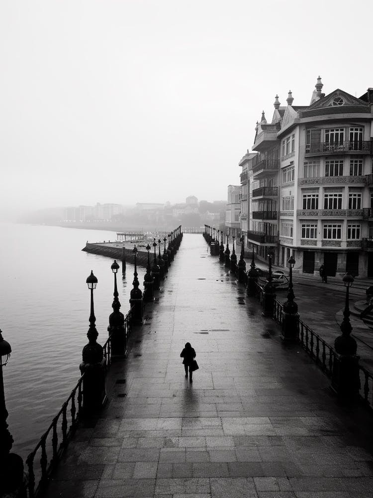 Santander, Spain, Black And White Analogue Photography 4