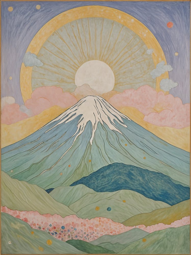 Pastel Volcano no1