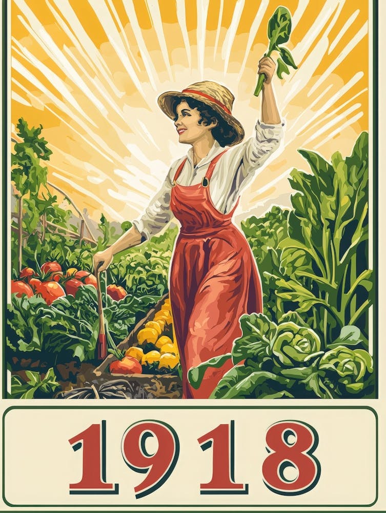 Aihrgdesign A Vintage Wartime Poster Promoting Victory Garden 2b172181 20d2 4f94 A0ea 7f968660e244 2