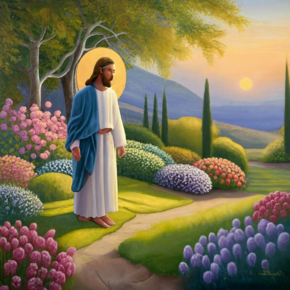 Jesus In The Garden 2