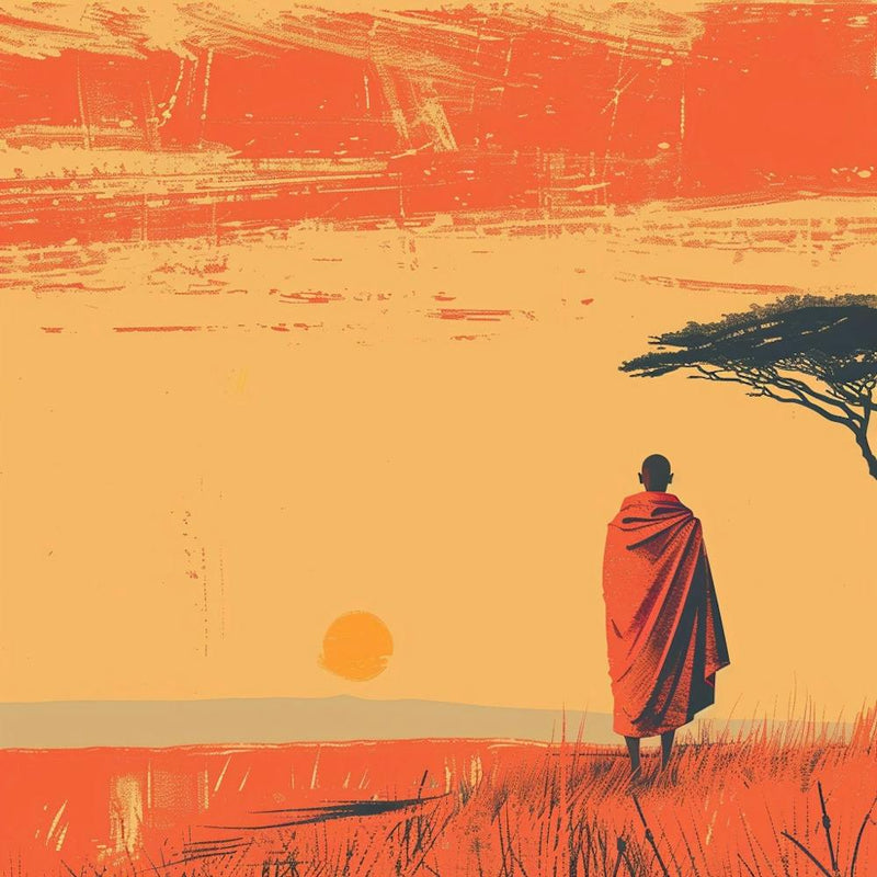 Man In The Savannah