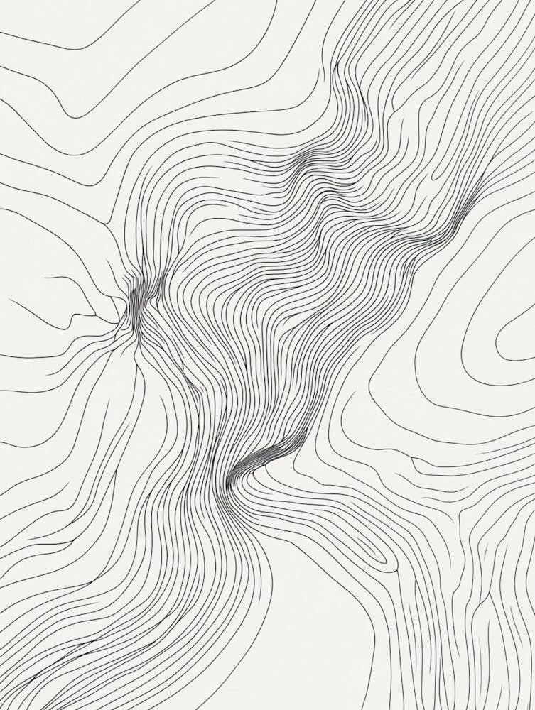 Wavy Line Drawing