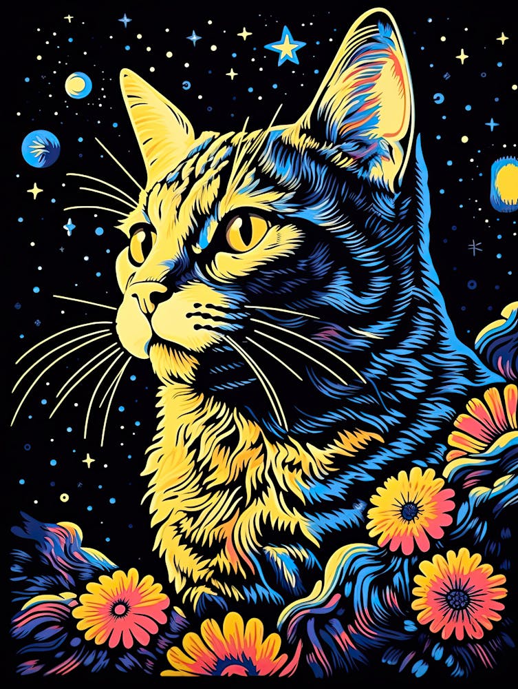 Astral Purrplex, Psychedelic Cats series