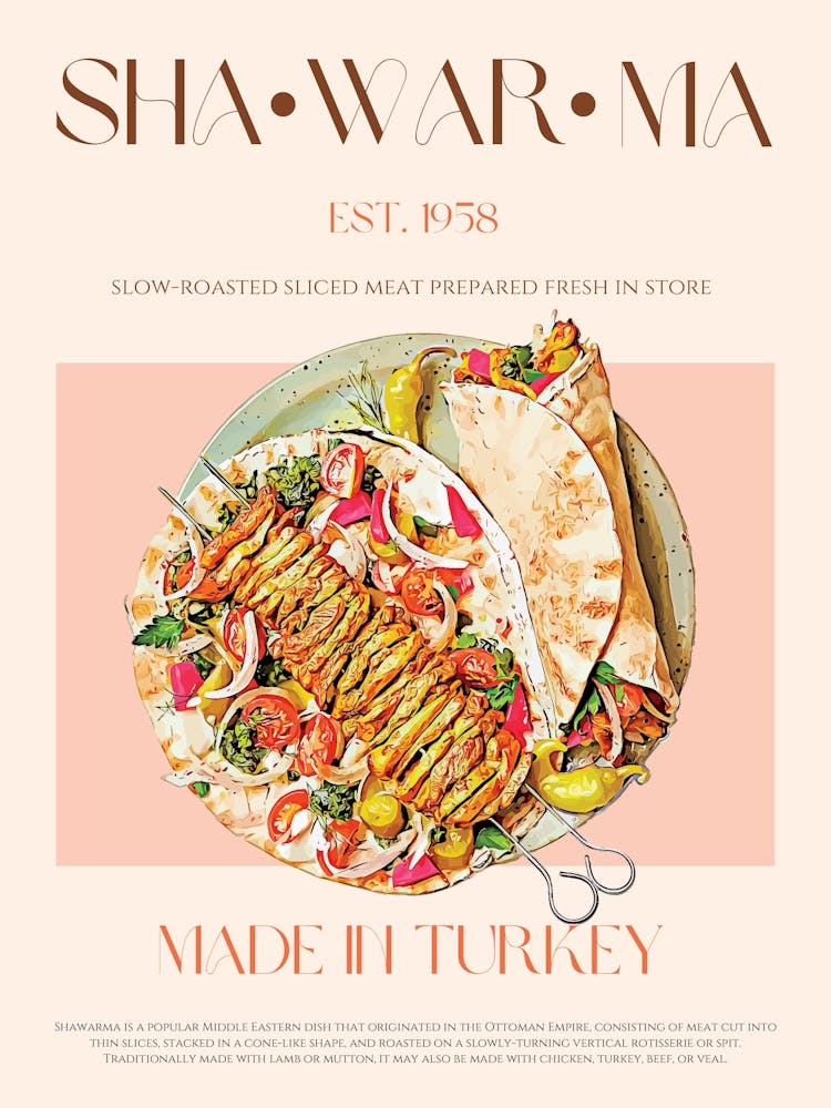 Shawarma Mid Century