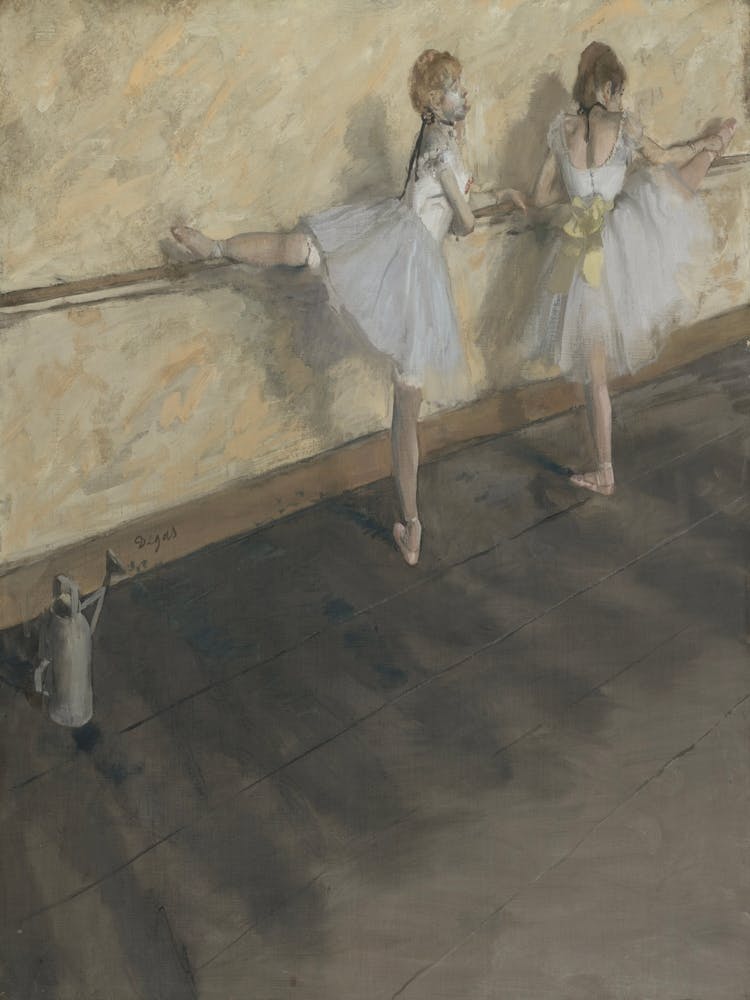 Two Dancers At The Bar