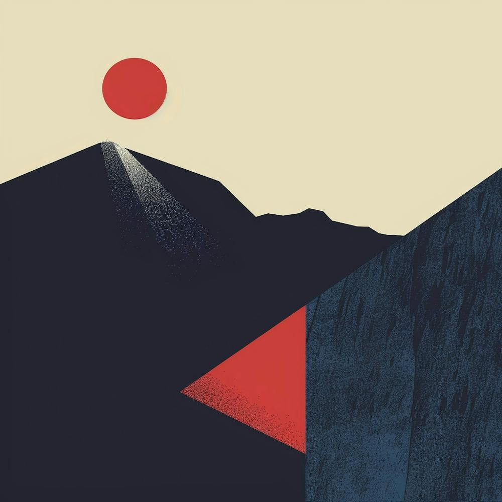 Minimal Geometry Illustration 17