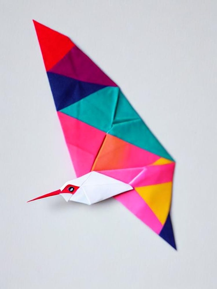 Hummingbird Origami Bird