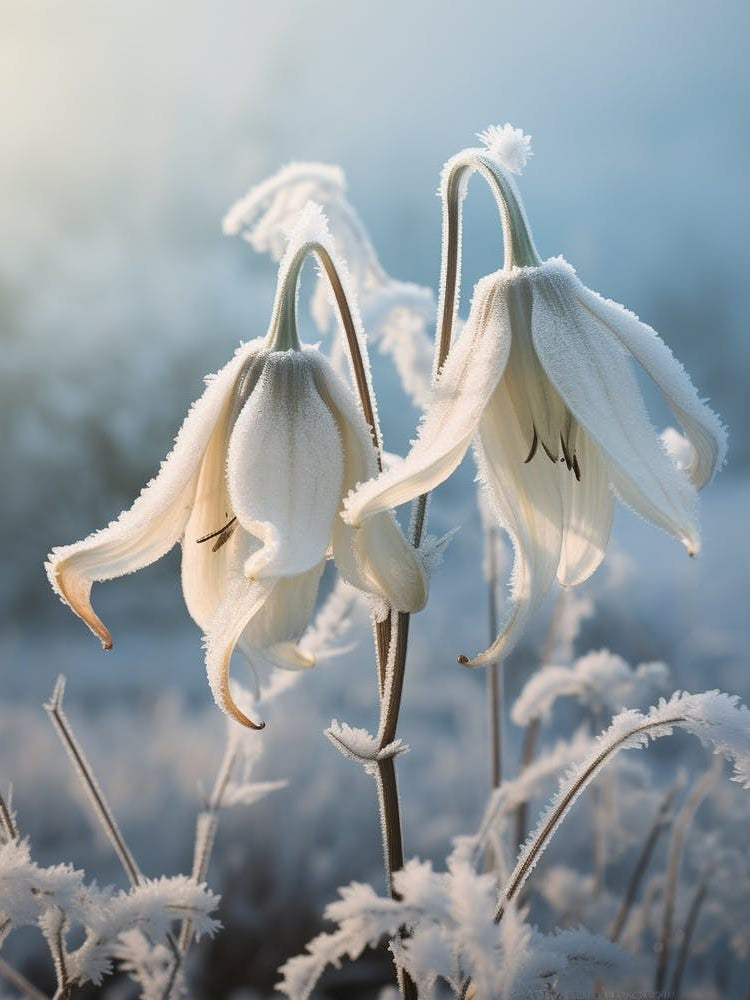 Frosty Botanical Gloriosa Lily 2