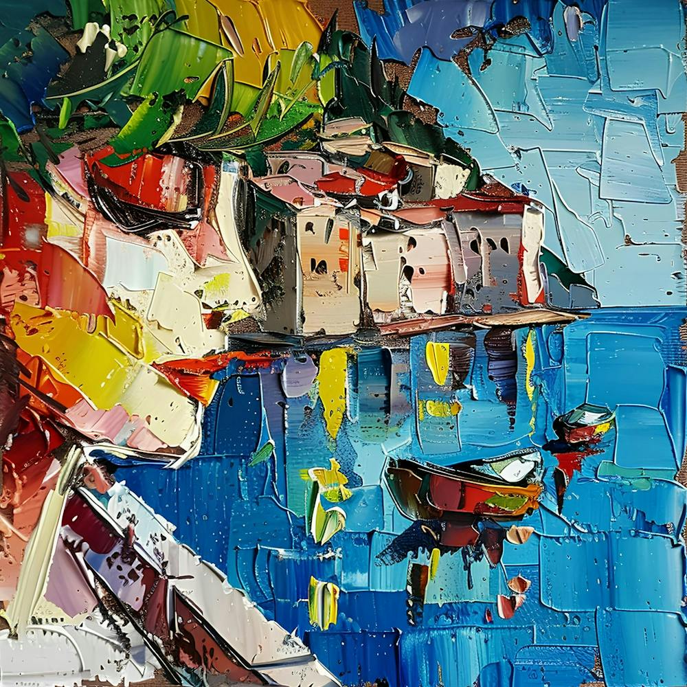 Woman In A Boat