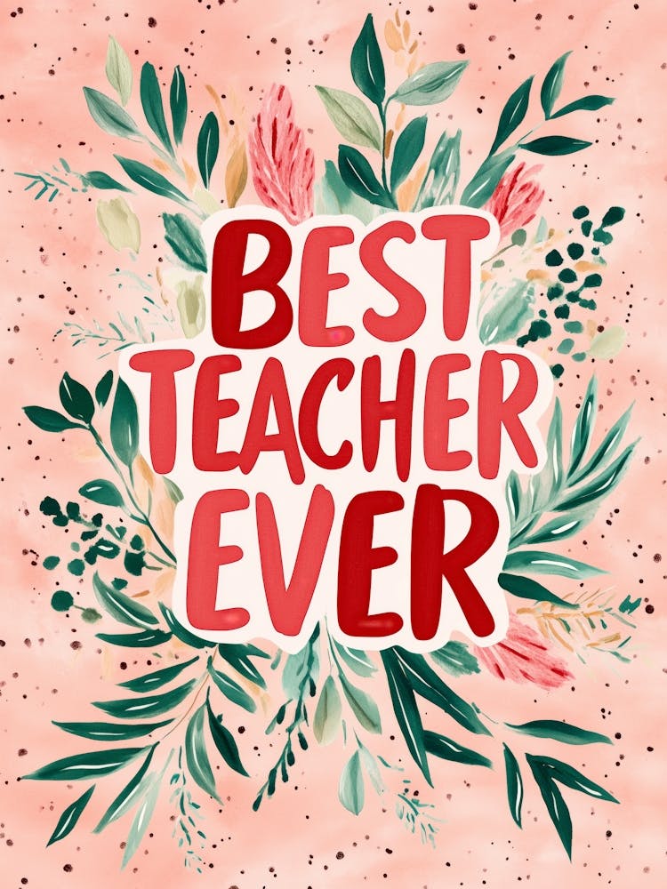 Best Teacher Ever No 1