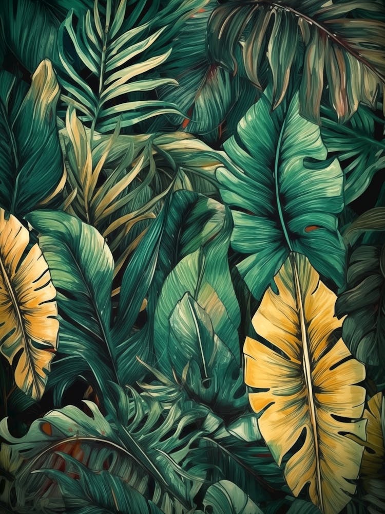 Banana leaves 1