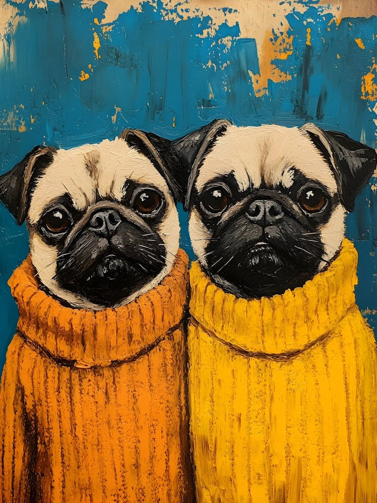 Pugs In Sweaters 2