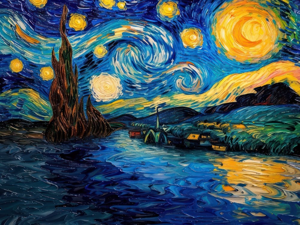 Contemporary Artwork Inspired By Vincent Van Gogh 3