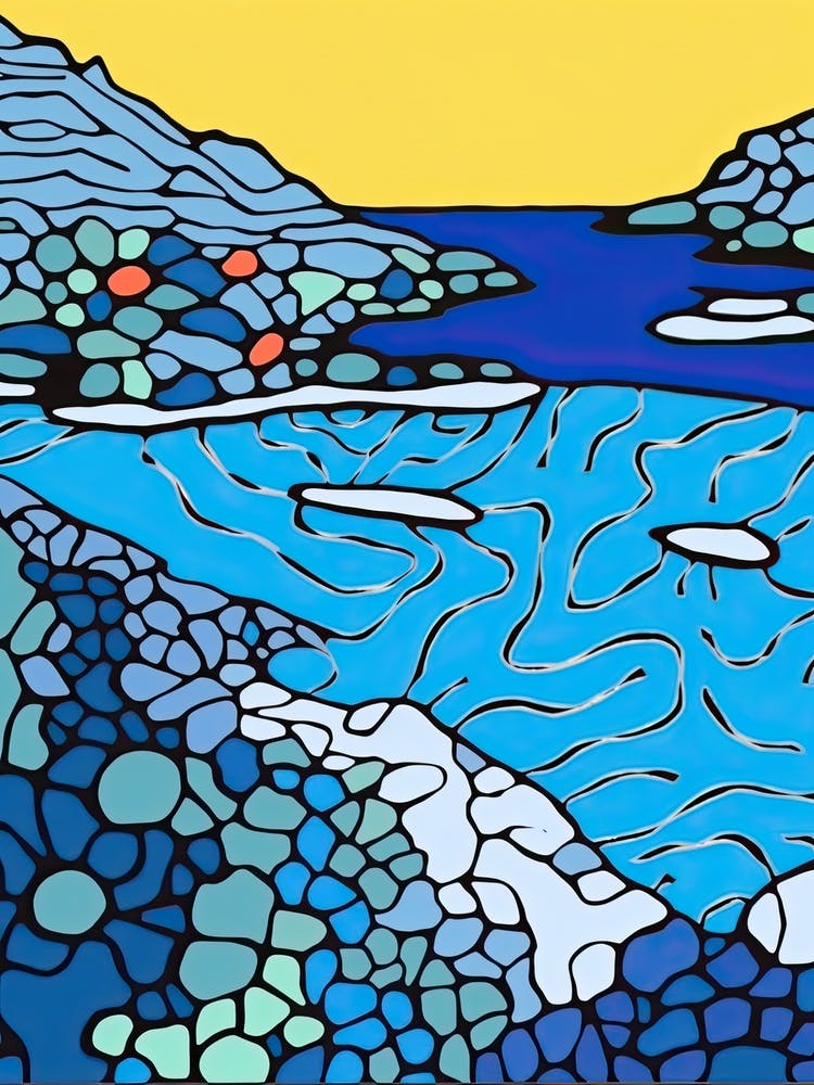 Minimal Design Style Of Great Barrier Reef, Australia 1