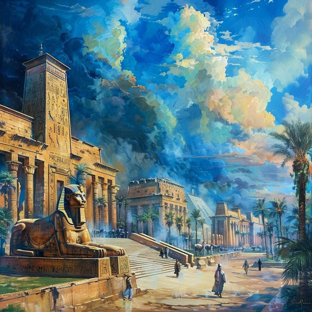 Egyptian City 1