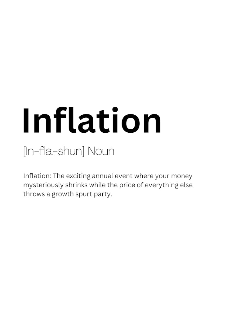 Inflation Définition Signification