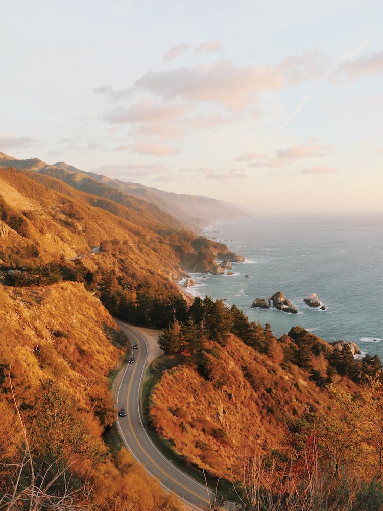Big Sur Highway Scenery