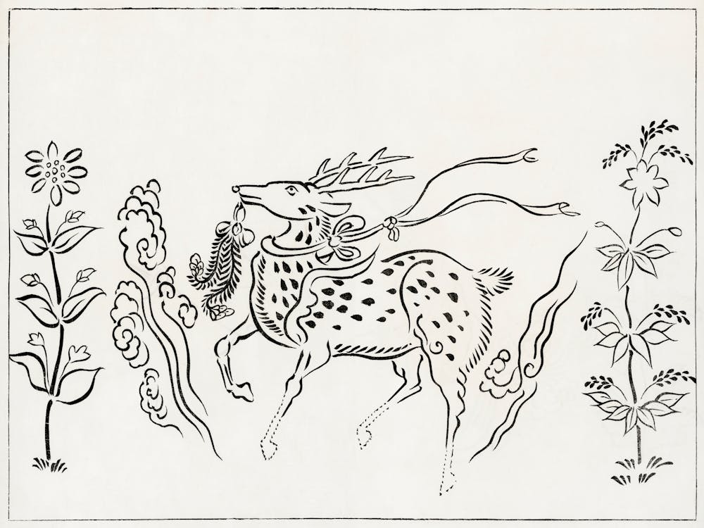 Japanese Vintage Original Woodblock Print From Yatsuo No Tsubaki, Taguchi Tomoki 3