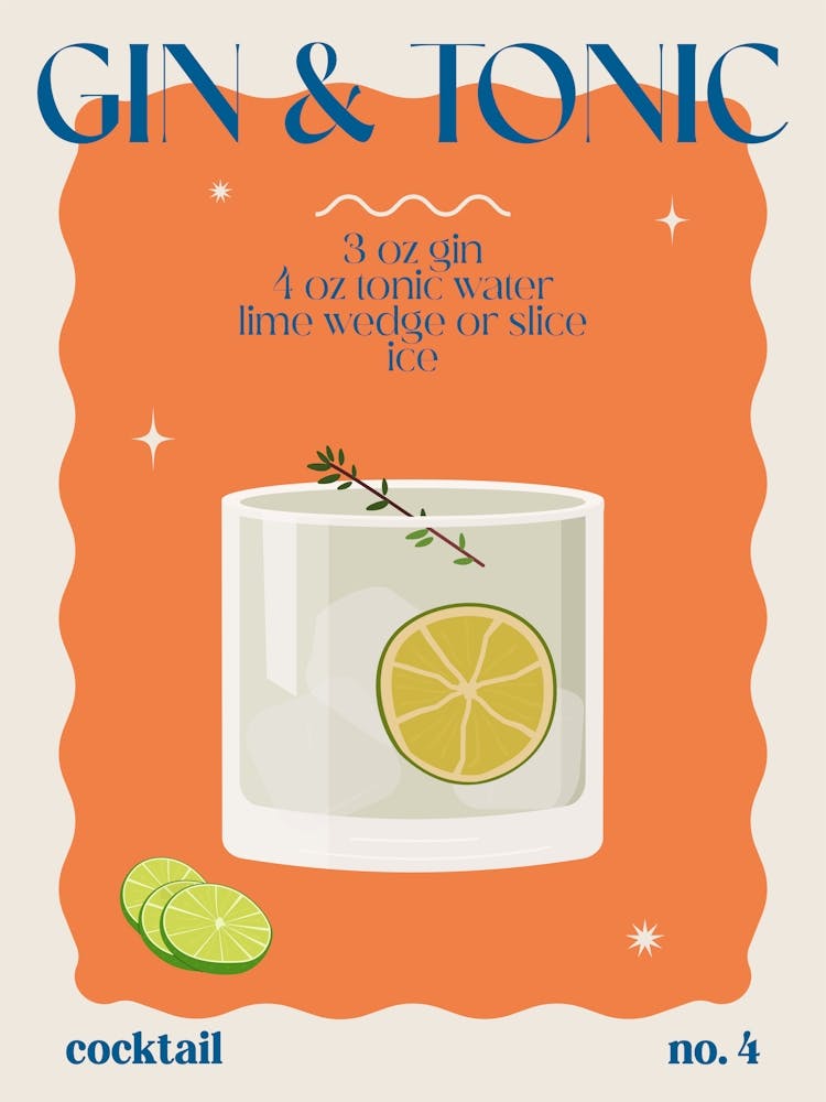 Gin&Tonic Cocktail
