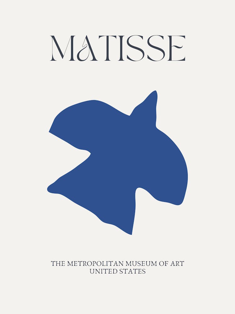 Matisse Blue Bird Cutouts
