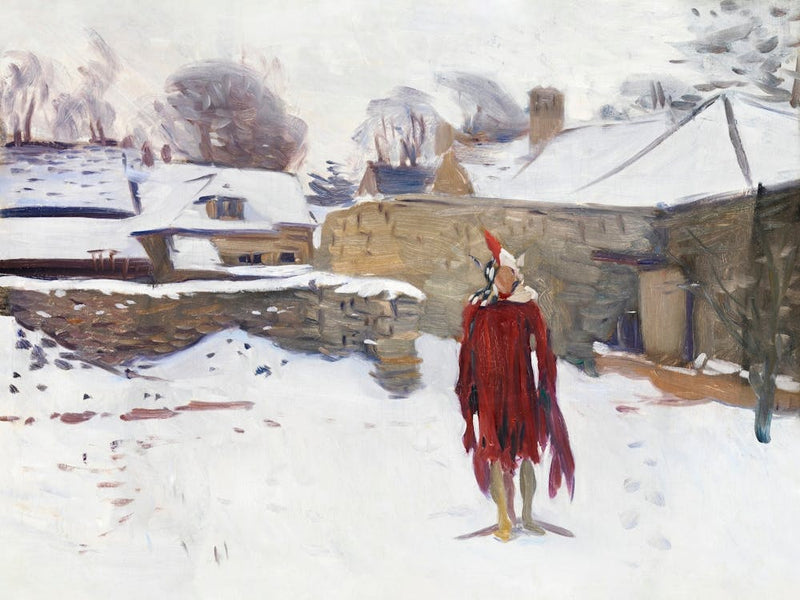 Mannikin In The Snow, John Singer Sargent