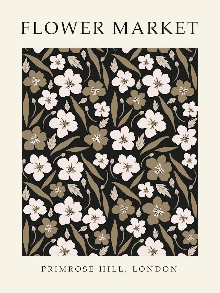 Flower Market Print 6 Primrose Hill