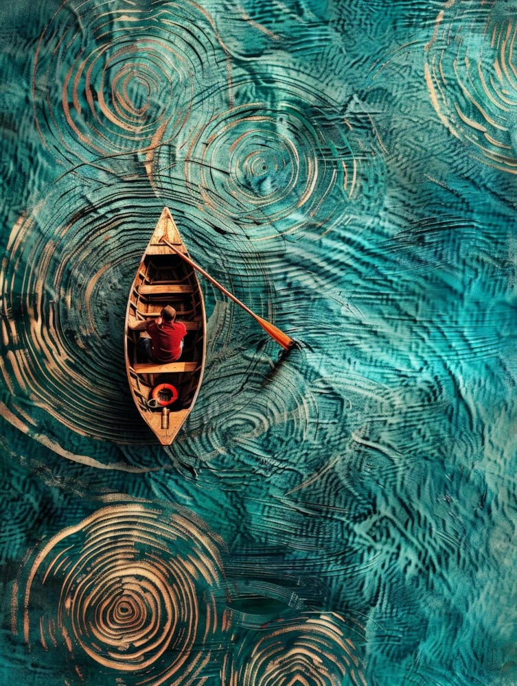 Small Boat In The Water