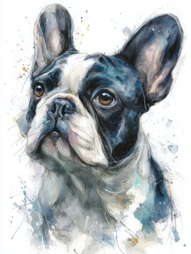 Aihrgdesign Isolated Watercolor Painting Of Dog Portraits Fre 5fd9ff20 2f70 4cb5 A4c5 2f1bffe56abf 0