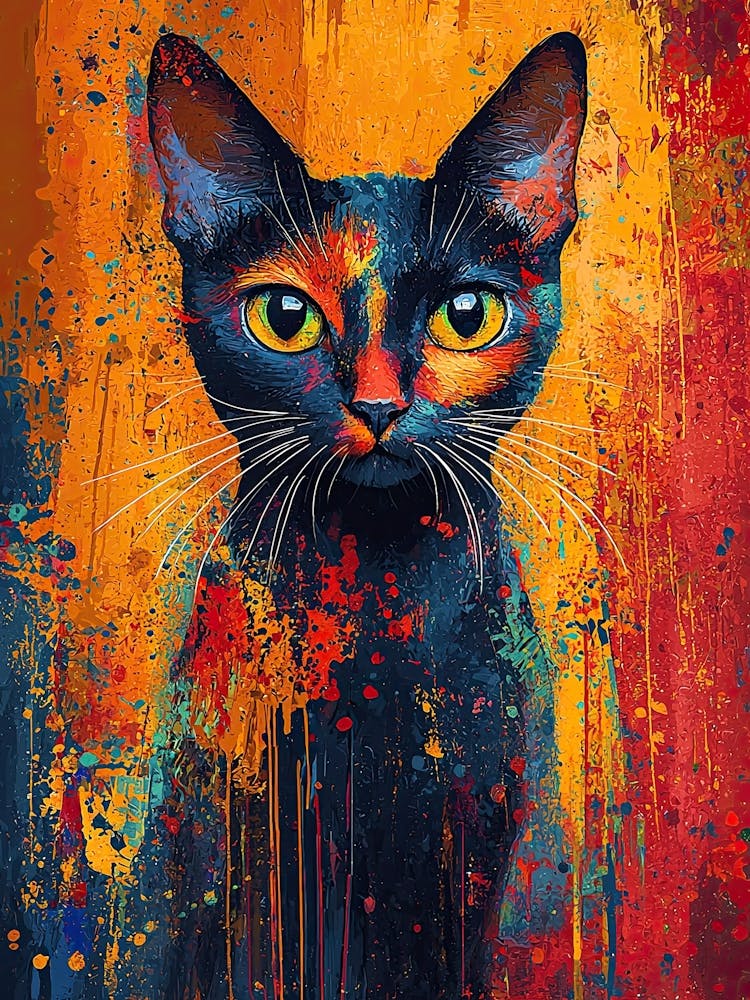 Cat Canvas Print 6