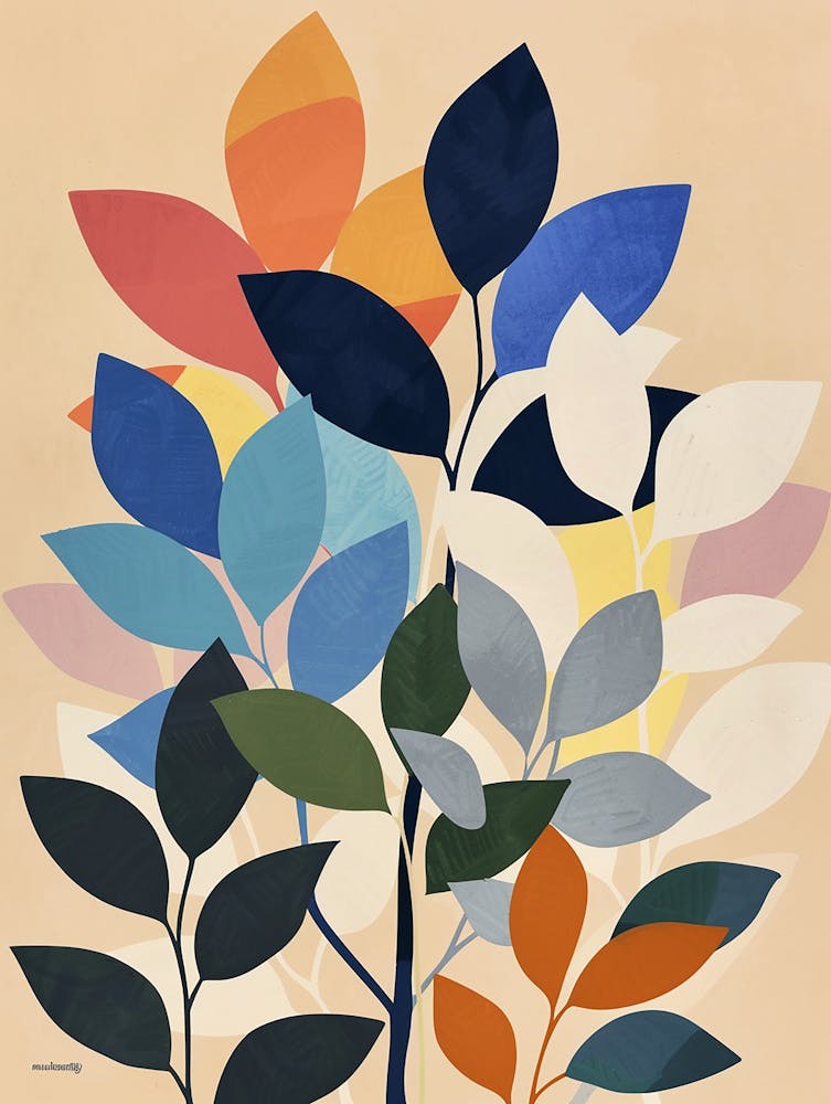 Feuilles Abstraites