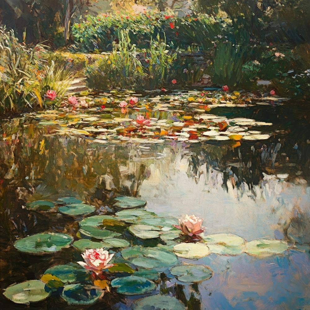 Lily Pond Art