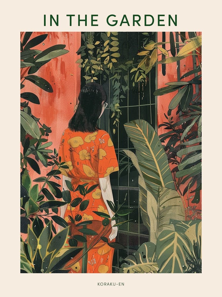 In The Garden Poster Koraku En Japan 2