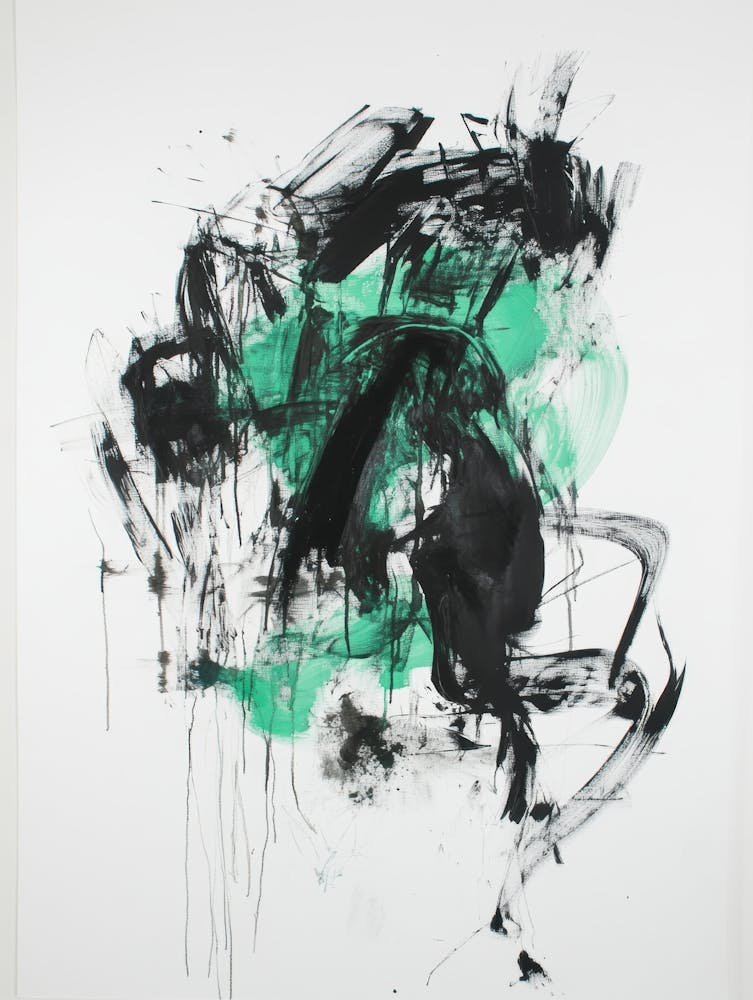 'Black And Green' 1