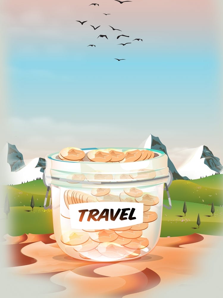 Travel Money Jar