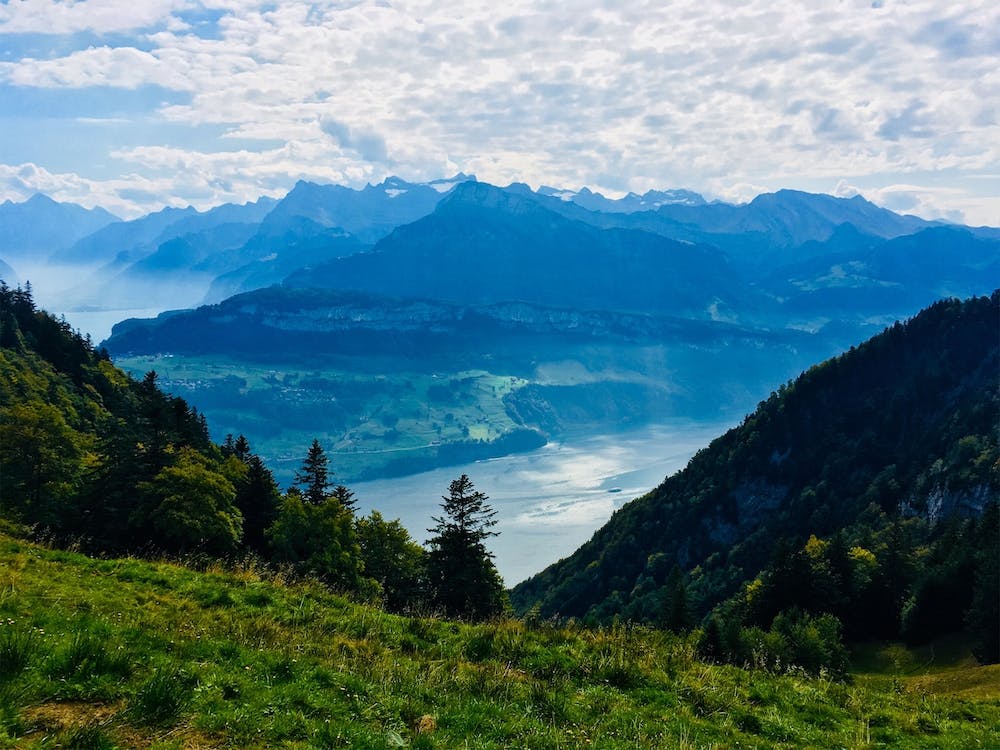 From The Mountain Lake