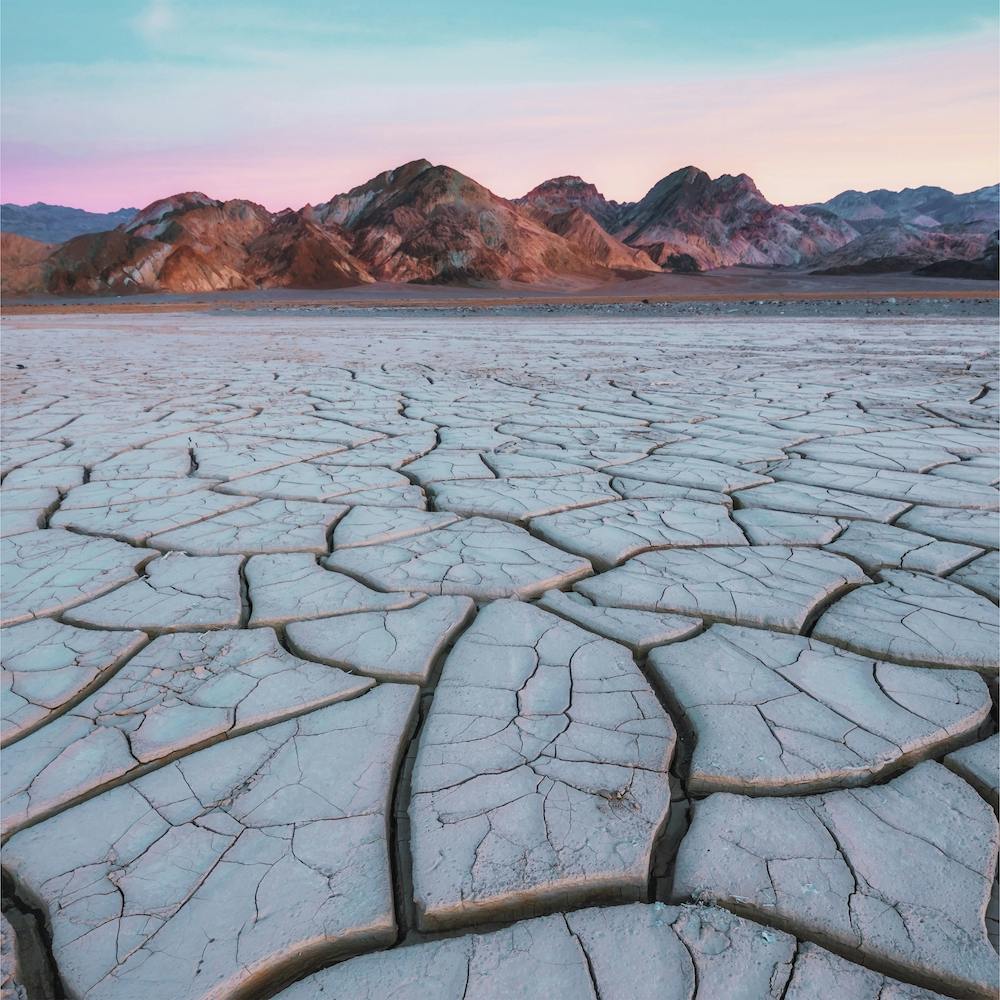 Cracked Desert Ground